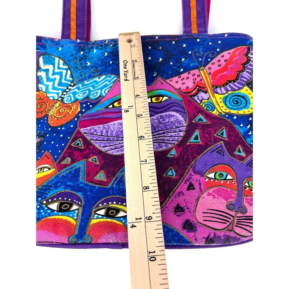 Vintage Laurel Burch Shoulder Bag Purse Cat